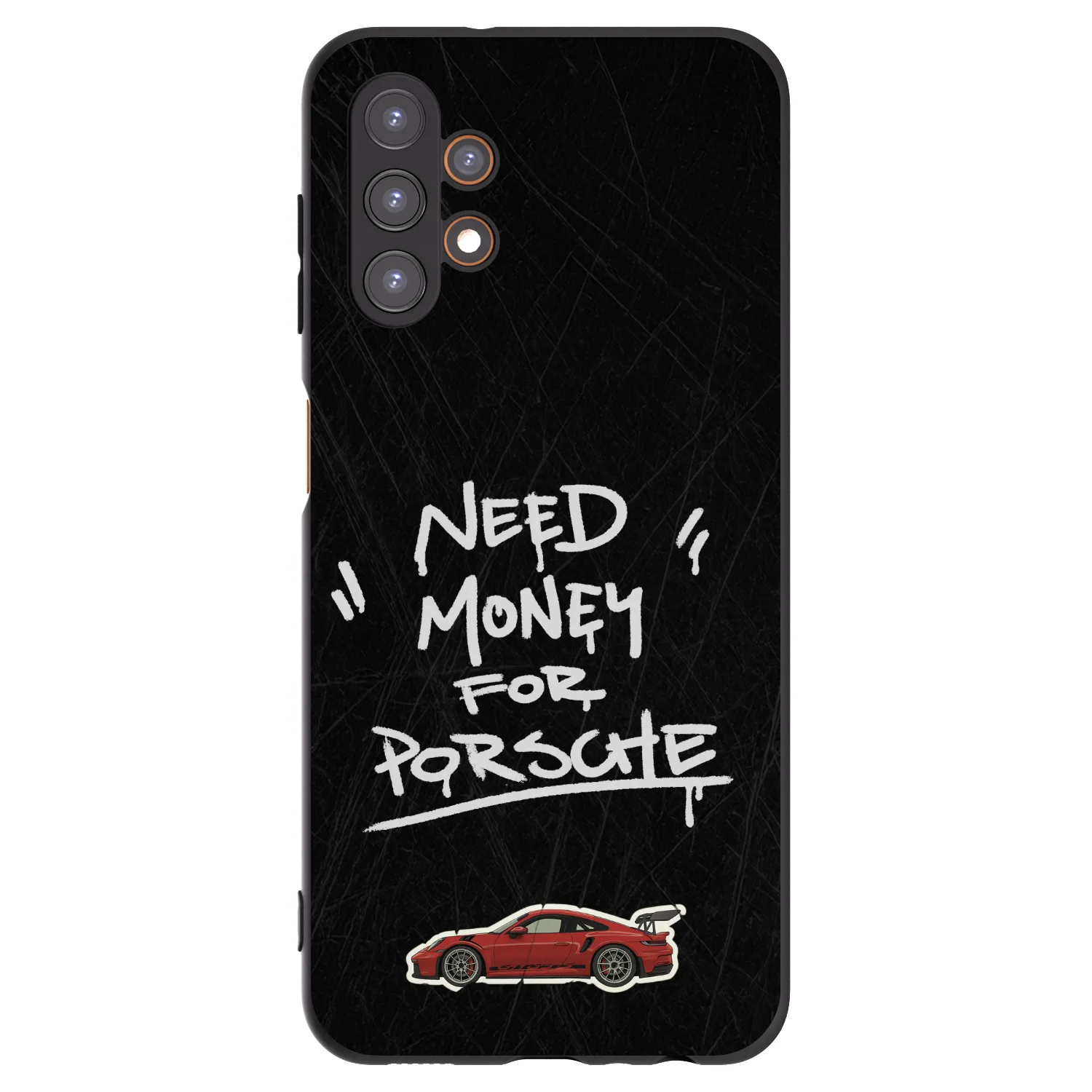 Picasee Samsung Galaxy A13 5G Hülle - Schwarzes Silikon - Dark Racer