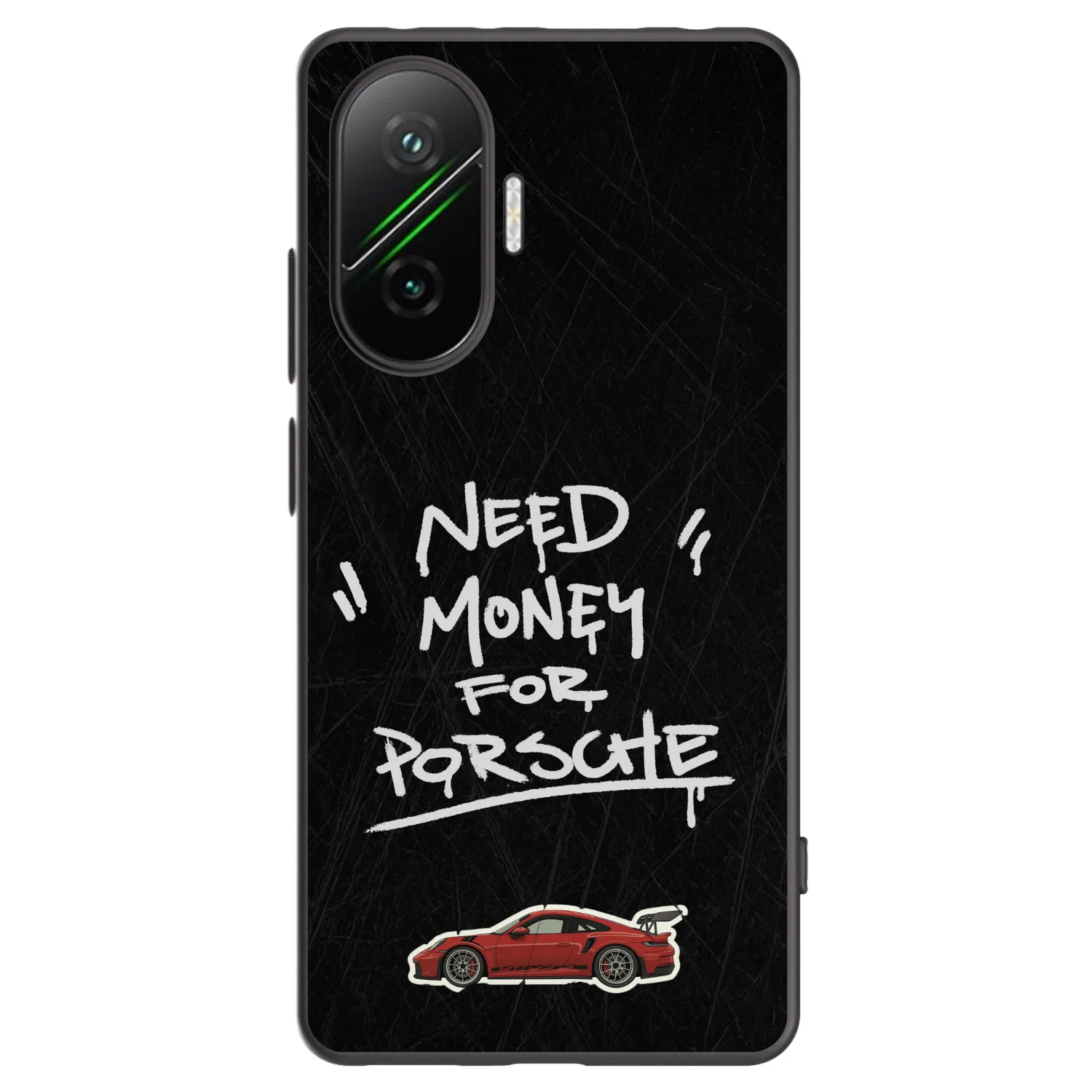 Picasee Xiaomi Poco F7 5G Hülle - Schwarzes Silikon - Dark Racer