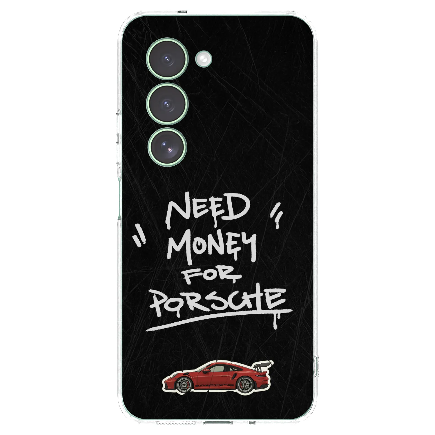 Picasee Xiaomi Redmi 15 5G Hülle - Transparentes Silikon - Dark Racer