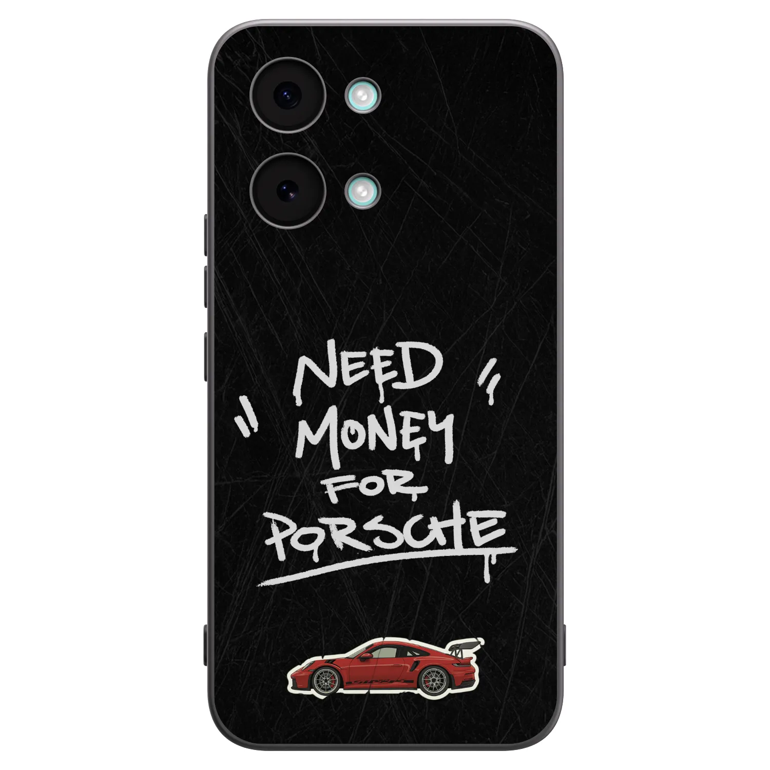 Picasee Xiaomi Poco X8 Pro Max Hülle - Schwarzes Silikon - Dark Racer