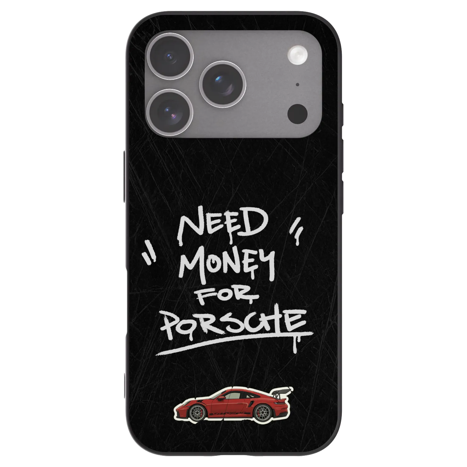 Picasee Apple iPhone 18 Pro Hülle - Schwarzes Silikon - Dark Racer