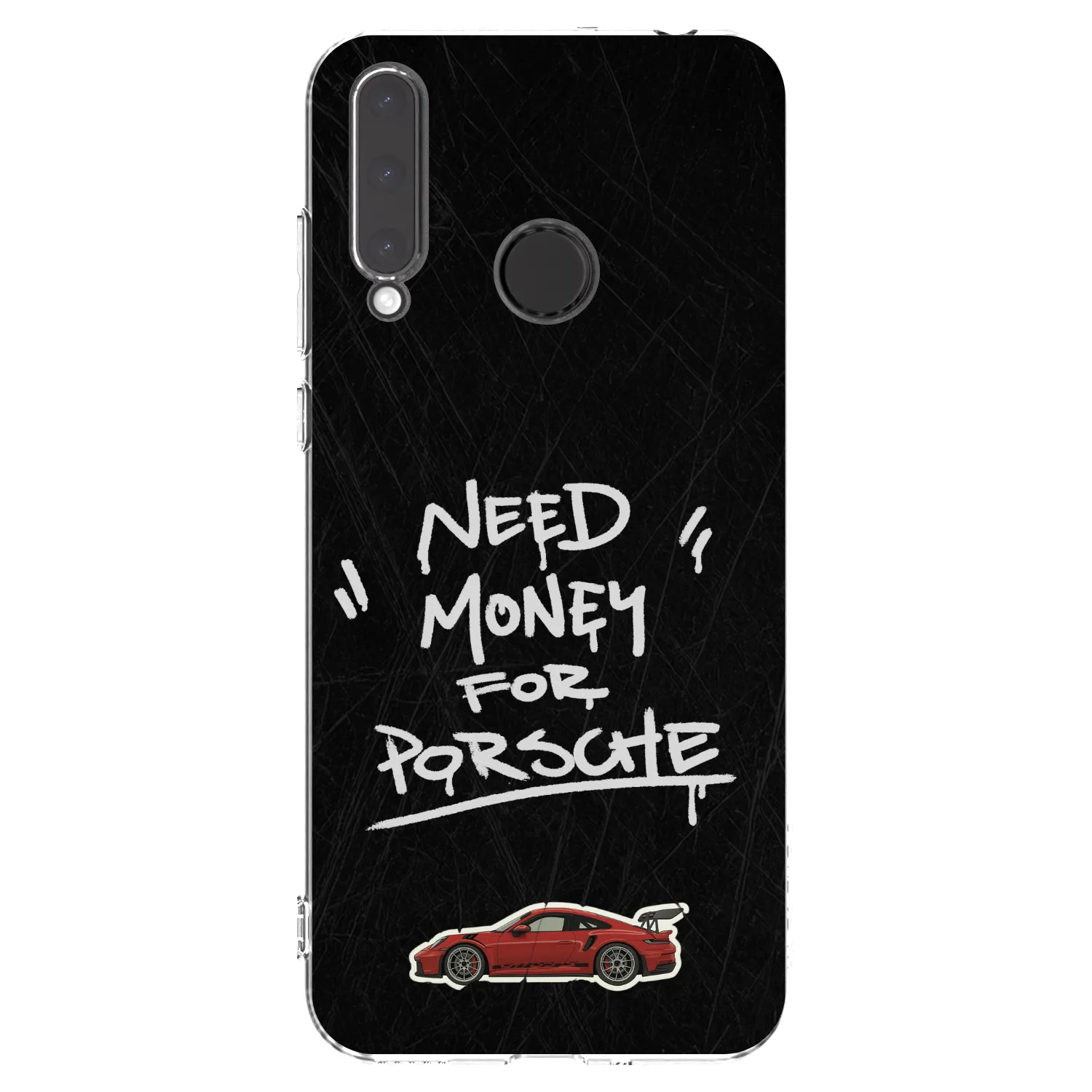 Picasee Honor 20 Lite Hülle - Transparentes Silikon - Dark Racer