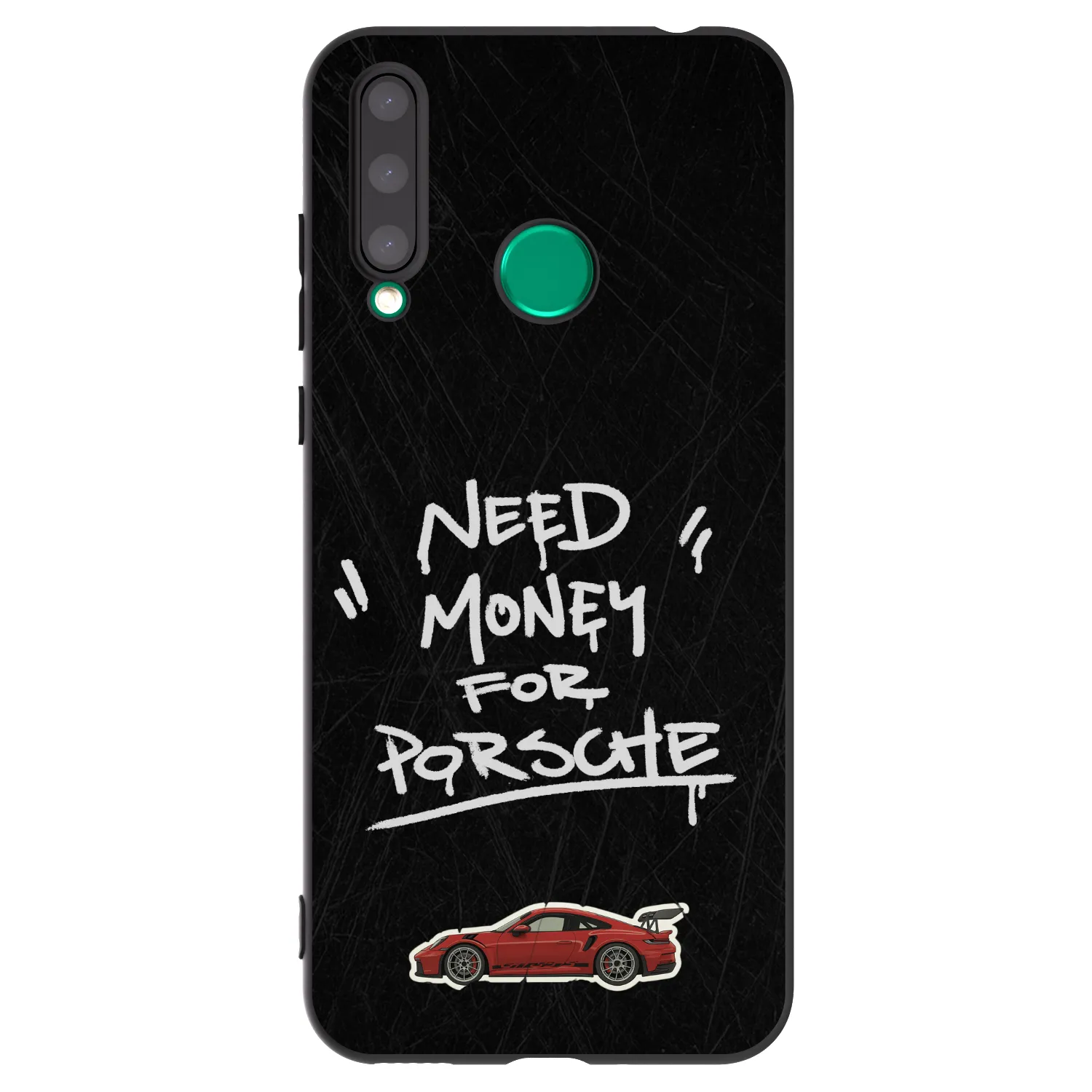 Picasee Honor 20 Lite Hülle - Schwarzes Silikon - Dark Racer