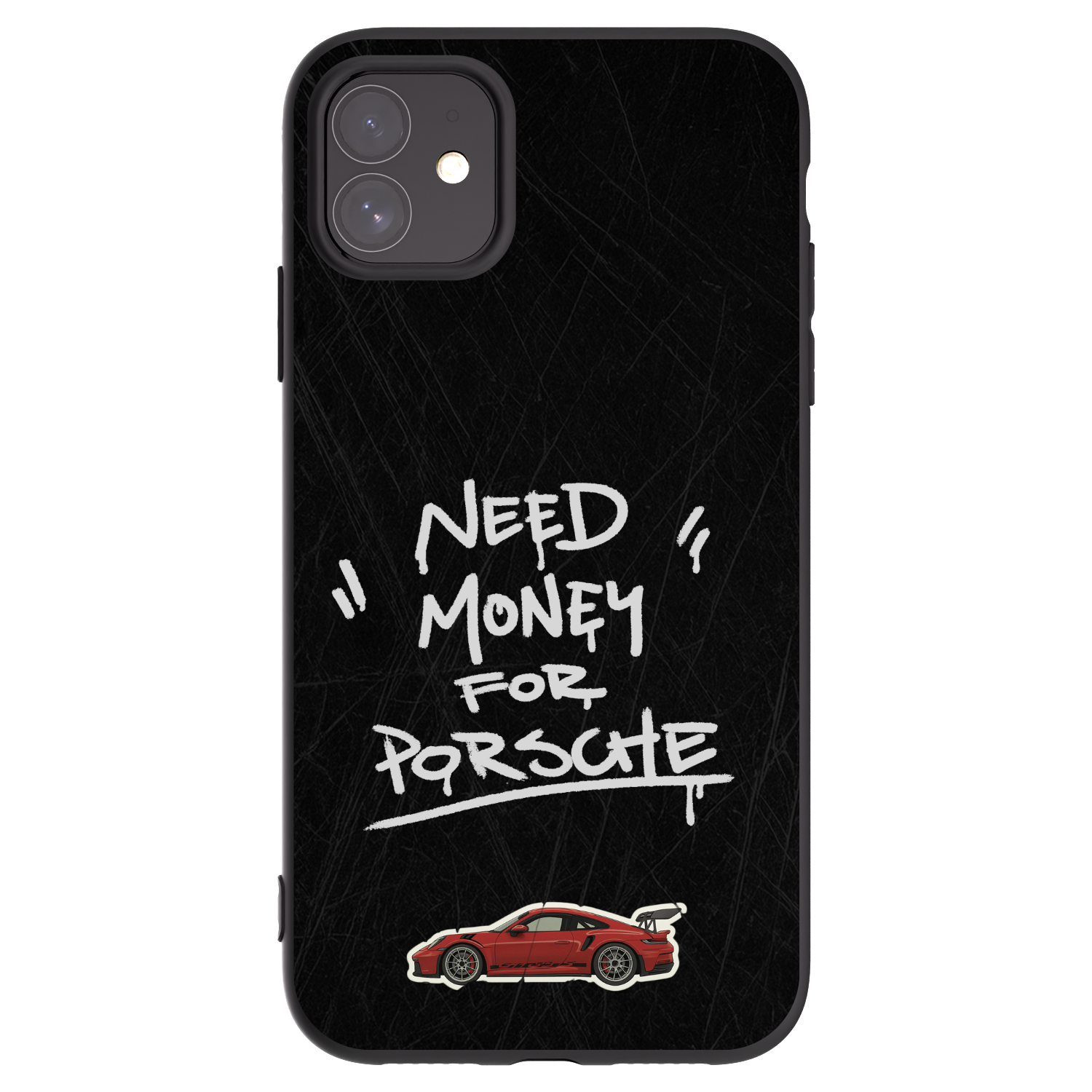 Picasee Apple iPhone 11 Hülle - Schwarzes Silikon - Dark Racer
