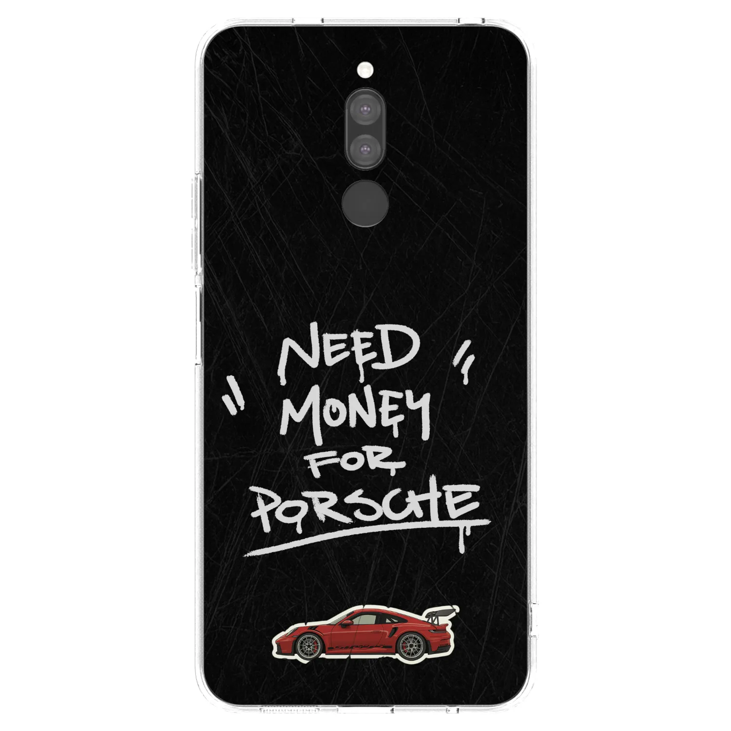 Picasee Xiaomi Redmi 8 Hülle - Transparentes Silikon - Dark Racer