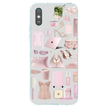 Picasee Xiaomi Redmi 9AT Hülle - Transparentes Silikon - Glam Babe
