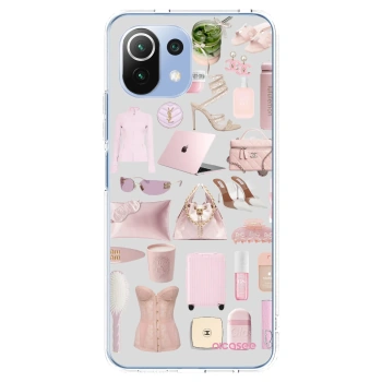 Picasee Xiaomi Mi 11 Lite Hülle - Transparentes Silikon - Glam Babe