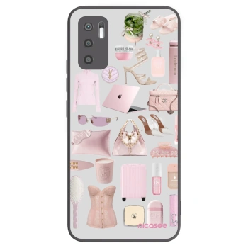 Picasee Xiaomi Redmi Note 10 5G Hülle - Schwarzes Silikon - Glam Babe