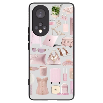 Picasee Honor 50 5G Hülle - Schwarzes Silikon - Glam Babe