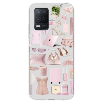 Picasee Realme 8 5G Hülle - Transparentes Silikon - Glam Babe