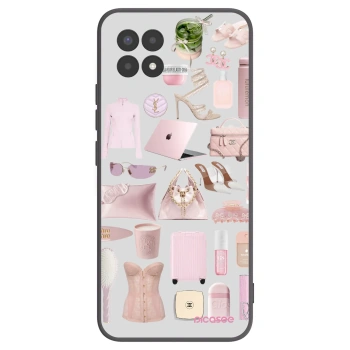 Picasee Realme 8i Hülle - Schwarzes Silikon - Glam Babe