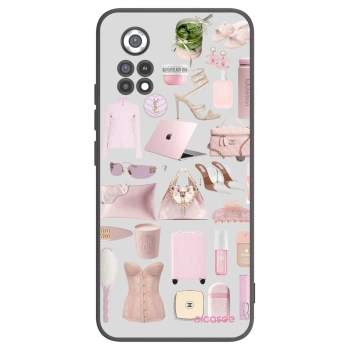 Picasee Xiaomi Poco X4 Pro 5G Hülle - Schwarzes Silikon - Glam Babe