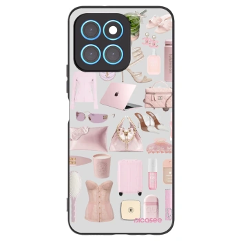 Picasee Honor X6 Hülle - Schwarzes Silikon - Glam Babe