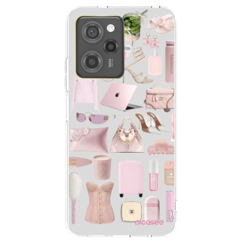 Picasee Xiaomi Poco X5 Pro Hülle - Transparentes Silikon - Glam Babe