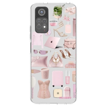 Picasee Xiaomi Redmi Note 11S 5G Hülle - Transparentes Silikon - Glam Babe
