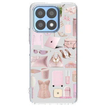 Picasee Honor X8a Hülle - Transparentes Silikon - Glam Babe