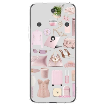 Picasee Honor Magic5 Lite 5G Hülle - Transparentes Silikon - Glam Babe