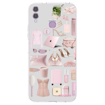 Picasee Honor 8X Hülle - Transparentes Silikon - Glam Babe