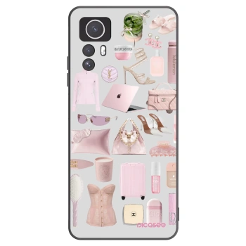 Picasee Xiaomi Redmi Note 12S Hülle - Schwarzes Silikon - Glam Babe
