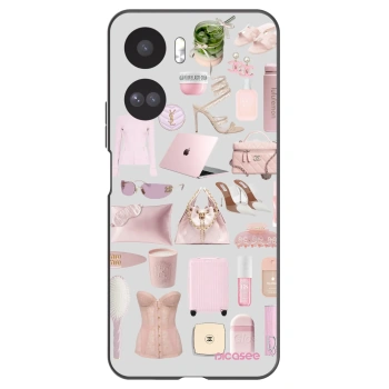 Picasee Honor 90 Lite 5G Hülle - Schwarzes Silikon - Glam Babe