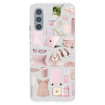 Picasee Motorola Moto G62 Hülle - Transparentes Silikon - Glam Babe