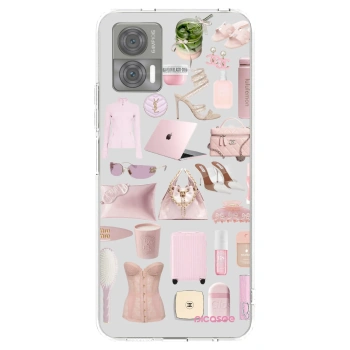 Picasee Motorola Edge 30 Neo Hülle - Transparentes Silikon - Glam Babe