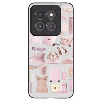 Picasee Xiaomi 14 Pro Hülle - Schwarzes Silikon - Glam Babe