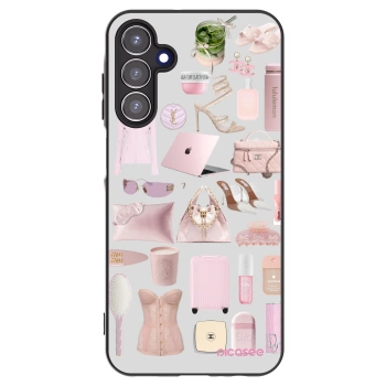 Picasee Samsung Galaxy A15 A156B 5G Hülle - Schwarzes Silikon - Glam Babe