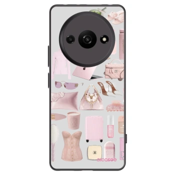 Picasee Xiaomi Redmi A3 Hülle - Schwarzes Silikon - Glam Babe