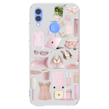 Picasee Huawei P Smart 2019 Hülle - Transparentes Silikon - Glam Babe
