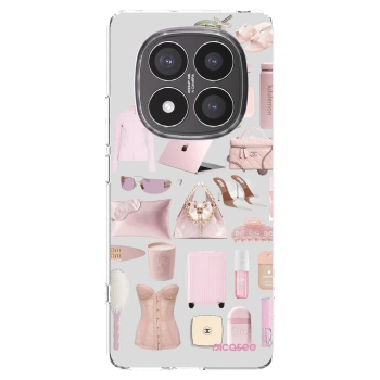 Picasee Xiaomi Redmi Note 14 Pro+ 5G Hülle - Transparentes Silikon - Glam Babe