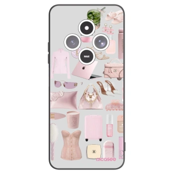 Picasee Xiaomi Redmi 14C Hülle - Schwarzes Silikon - Glam Babe