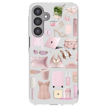 Picasee Samsung Galaxy A16 5G Hülle - Transparentes Silikon - Glam Babe