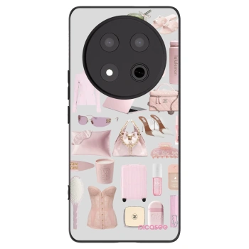 Picasee Honor Magic7 Lite 5G Hülle - Schwarzes Silikon - Glam Babe