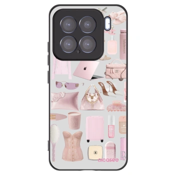 Picasee Xiaomi 15 Hülle - Schwarzes Silikon - Glam Babe