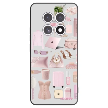 Picasee Xiaomi Redmi Note 15 Hülle - Schwarzes Silikon - Glam Babe