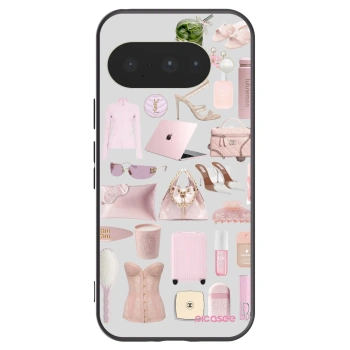 Picasee Google Pixel 10 Hülle - Schwarzes Silikon - Glam Babe