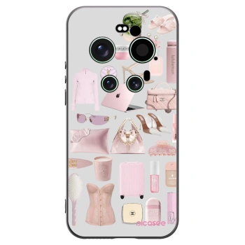 Picasee Xiaomi 17 Ultra Hülle - Schwarzes Silikon - Glam Babe