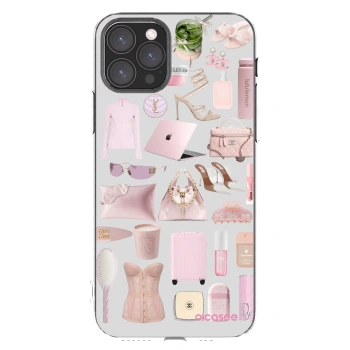 Picasee Apple iPhone 11 Pro Hülle - Transparentes Silikon - Glam Babe