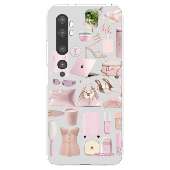 Picasee Xiaomi Mi Note 10 (Pro) Hülle - Transparentes Silikon - Glam Babe