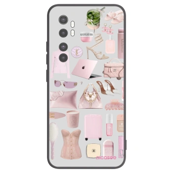 Picasee Xiaomi Mi Note 10 Lite Hülle - Schwarzes Silikon - Glam Babe