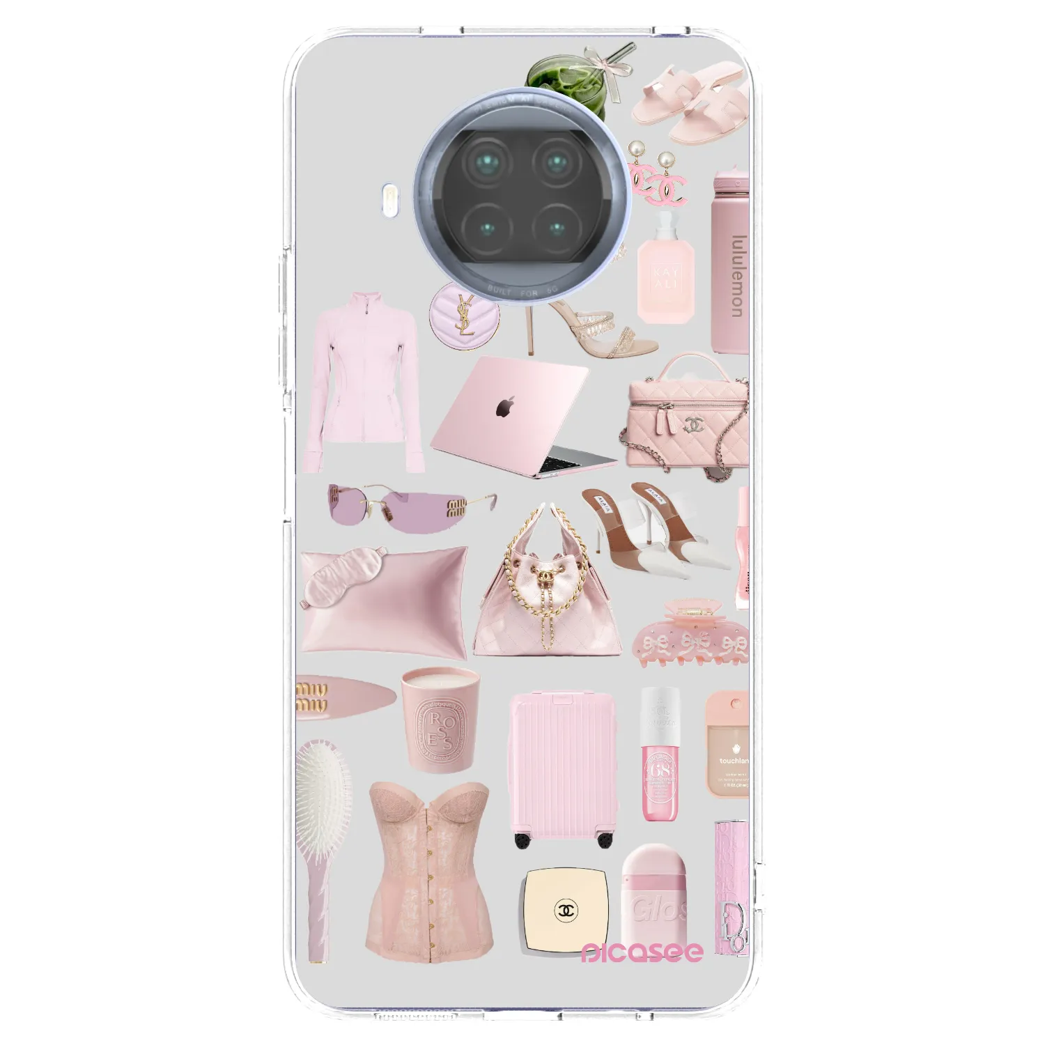 Picasee Xiaomi Mi 10T Lite Hülle - Transparentes Silikon - Glam Babe