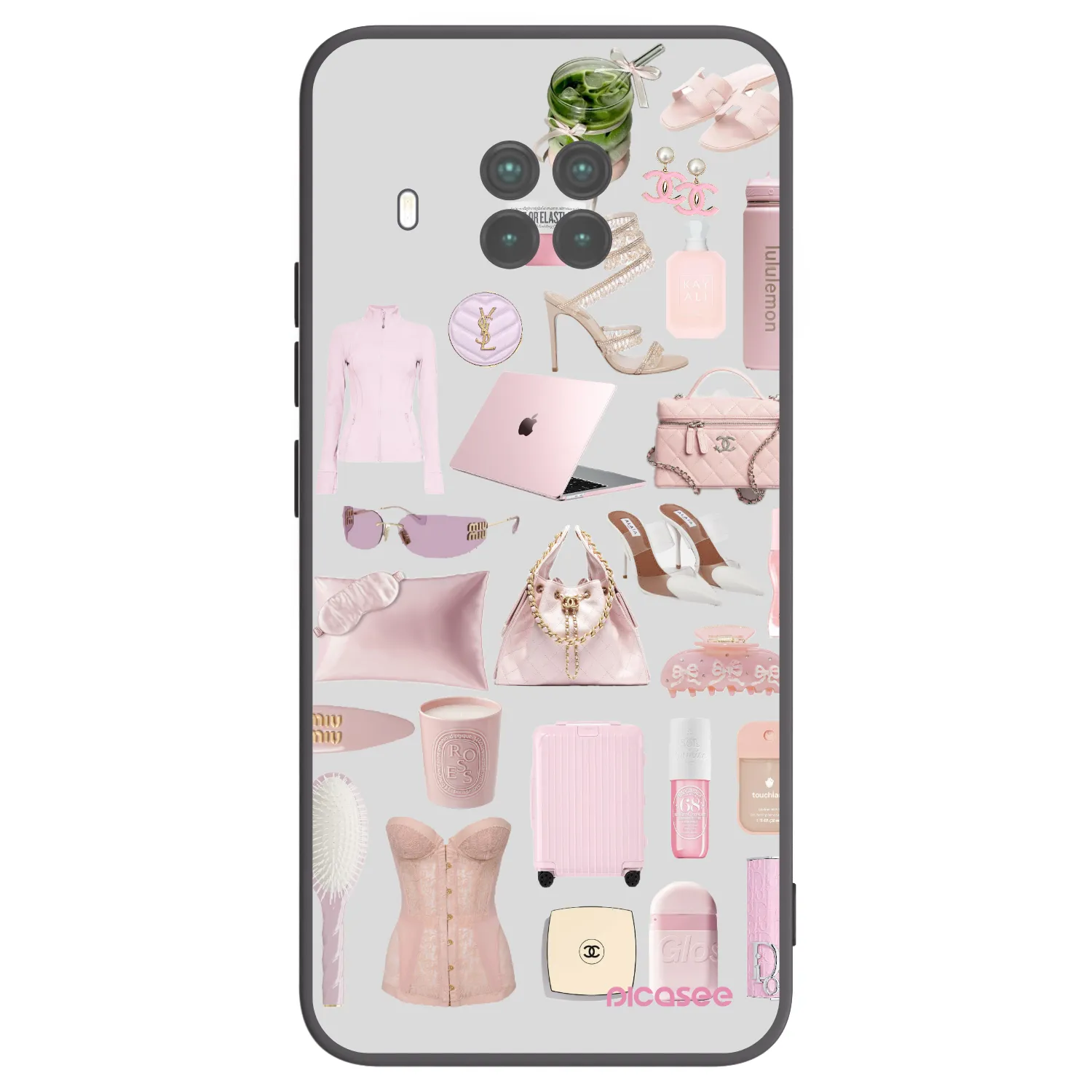 Picasee Xiaomi Mi 10T Lite Hülle - Schwarzes Silikon - Glam Babe