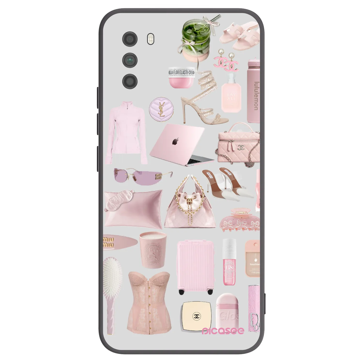 Picasee Xiaomi Poco M3 Hülle - Schwarzes Silikon - Glam Babe
