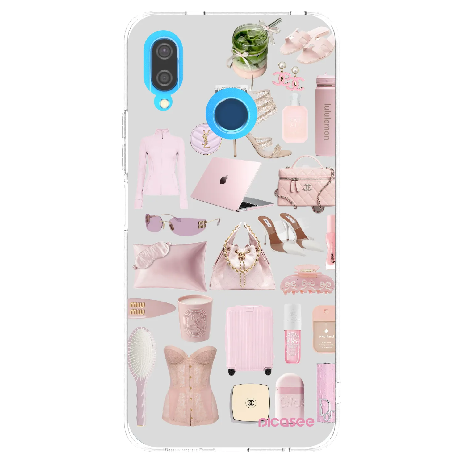 Picasee Huawei P20 Lite Hülle - Transparentes Silikon - Glam Babe