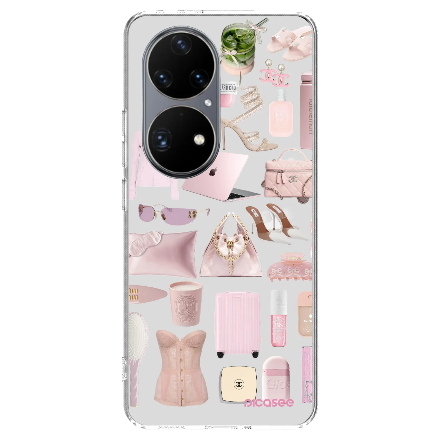 Picasee Huawei P50 Hülle - Transparentes Silikon - Glam Babe