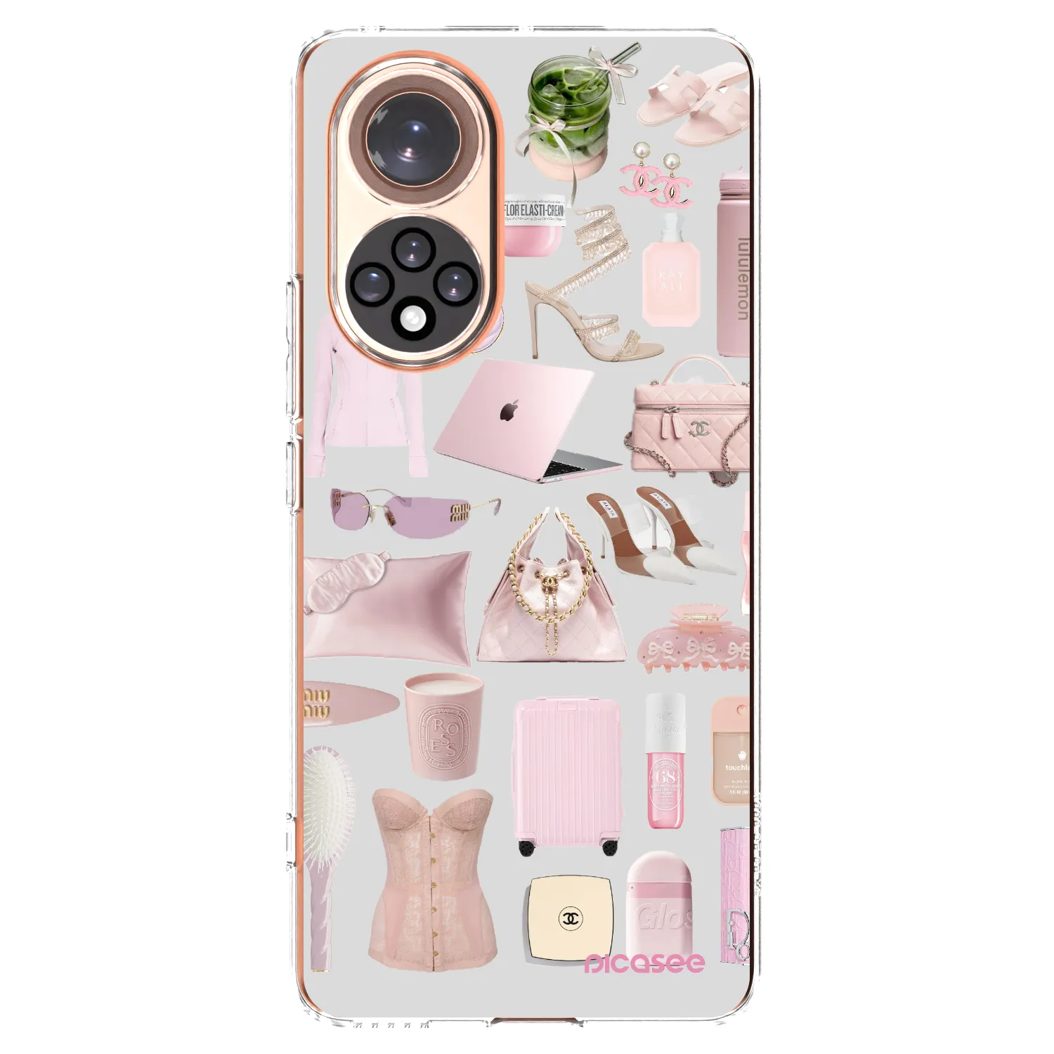 Picasee Honor 50 5G Hülle - Transparentes Silikon - Glam Babe