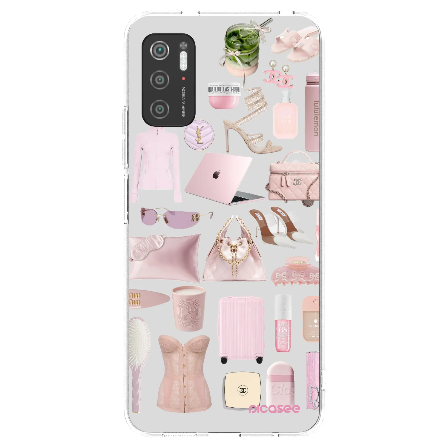 Picasee Xiaomi Poco M3 Pro 5G Hülle - Transparentes Silikon - Glam Babe
