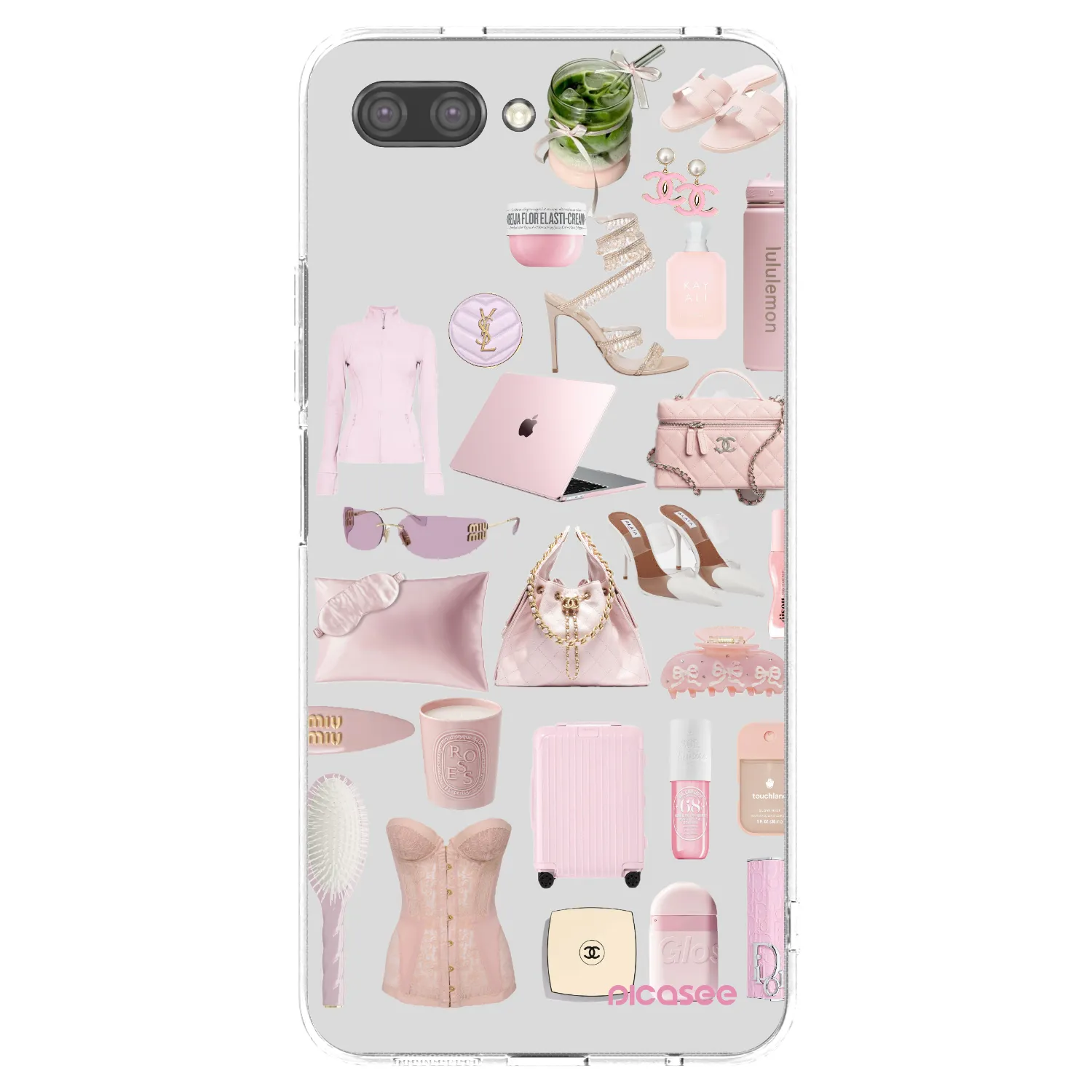 Picasee Honor 10 Hülle - Transparentes Silikon - Glam Babe