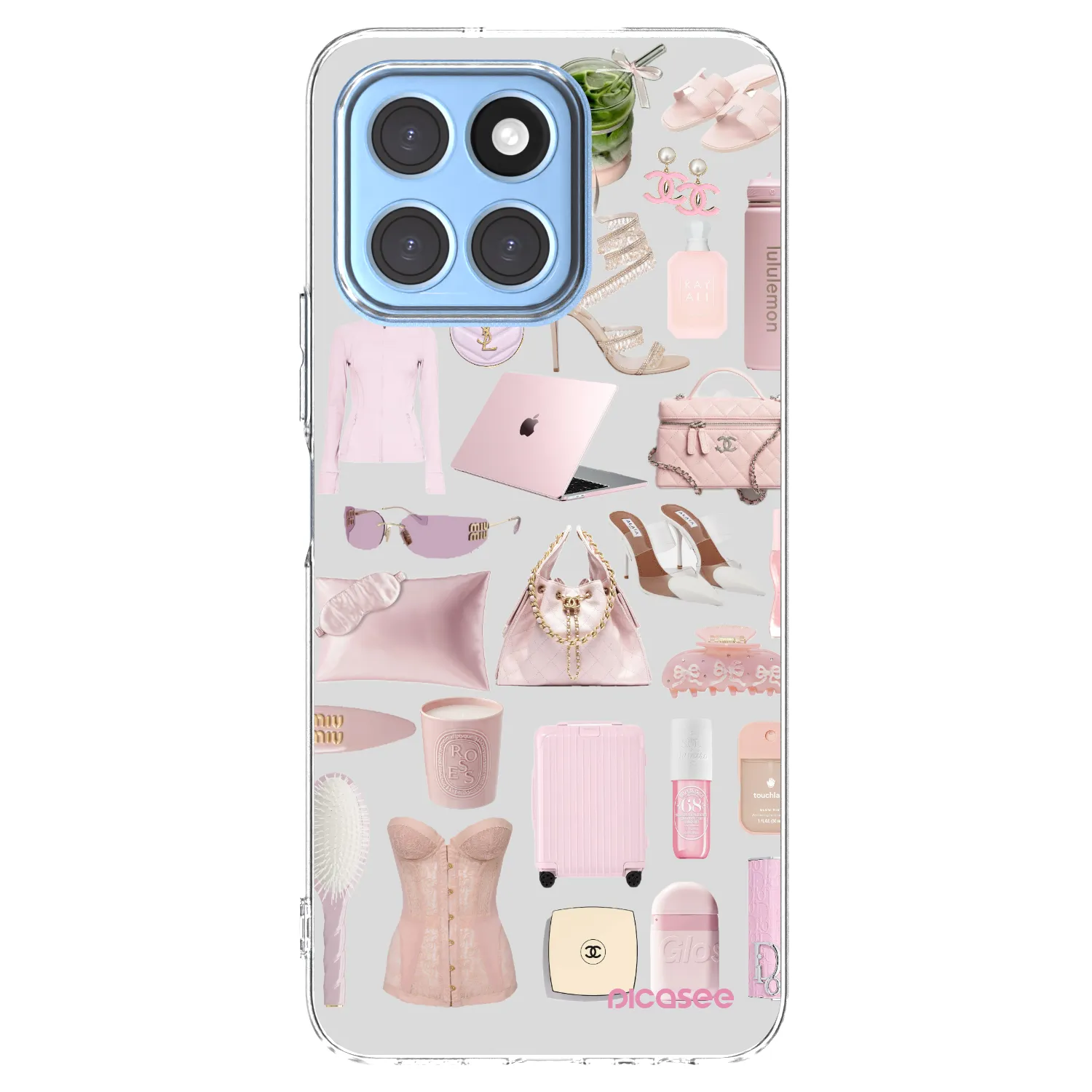 Picasee Honor X8 5G Hülle - Transparentes Silikon - Glam Babe